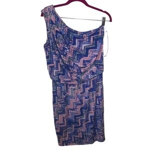 Tori Richard Honolulu One Shoulder dress size S